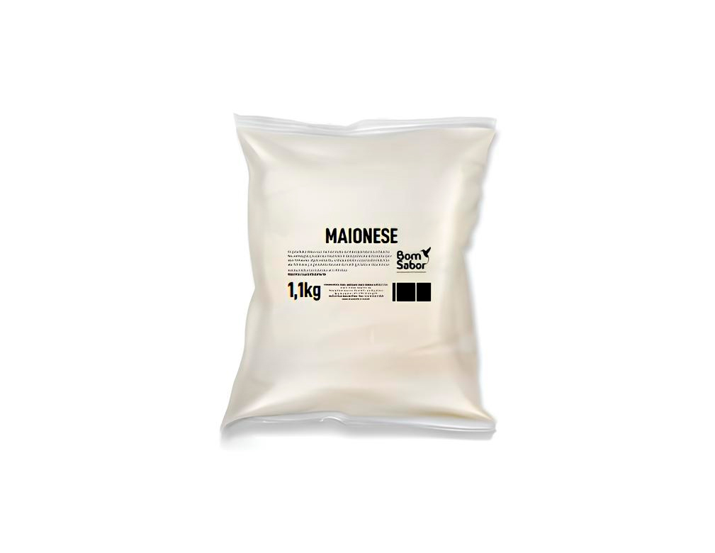 MAIONESE BOM SABOR 1,1 KG (CX 5 BAG)